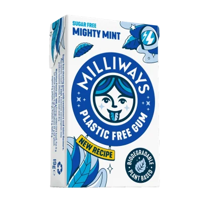 Milliways - Mighty Mint Super Natural Gum, 19g