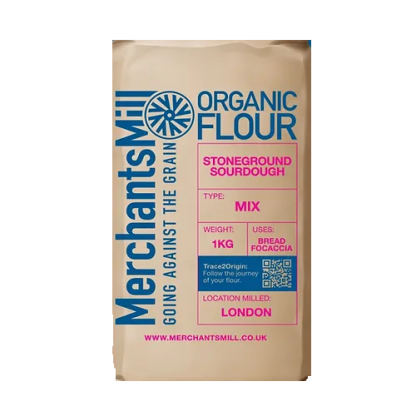 MerchantsMill Organic Flour Stone Ground Sourdough,1kg