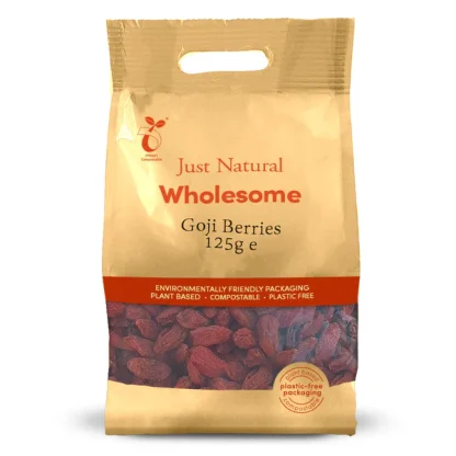 Just Natural Wholesome Goji Berries, 125g