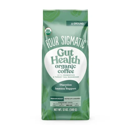 Gut Health Organic Ground Coffee Four Sigmatic,340g
